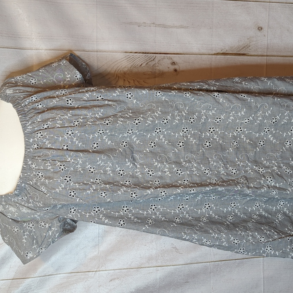 Lane Bryant A-Line eyelet dress